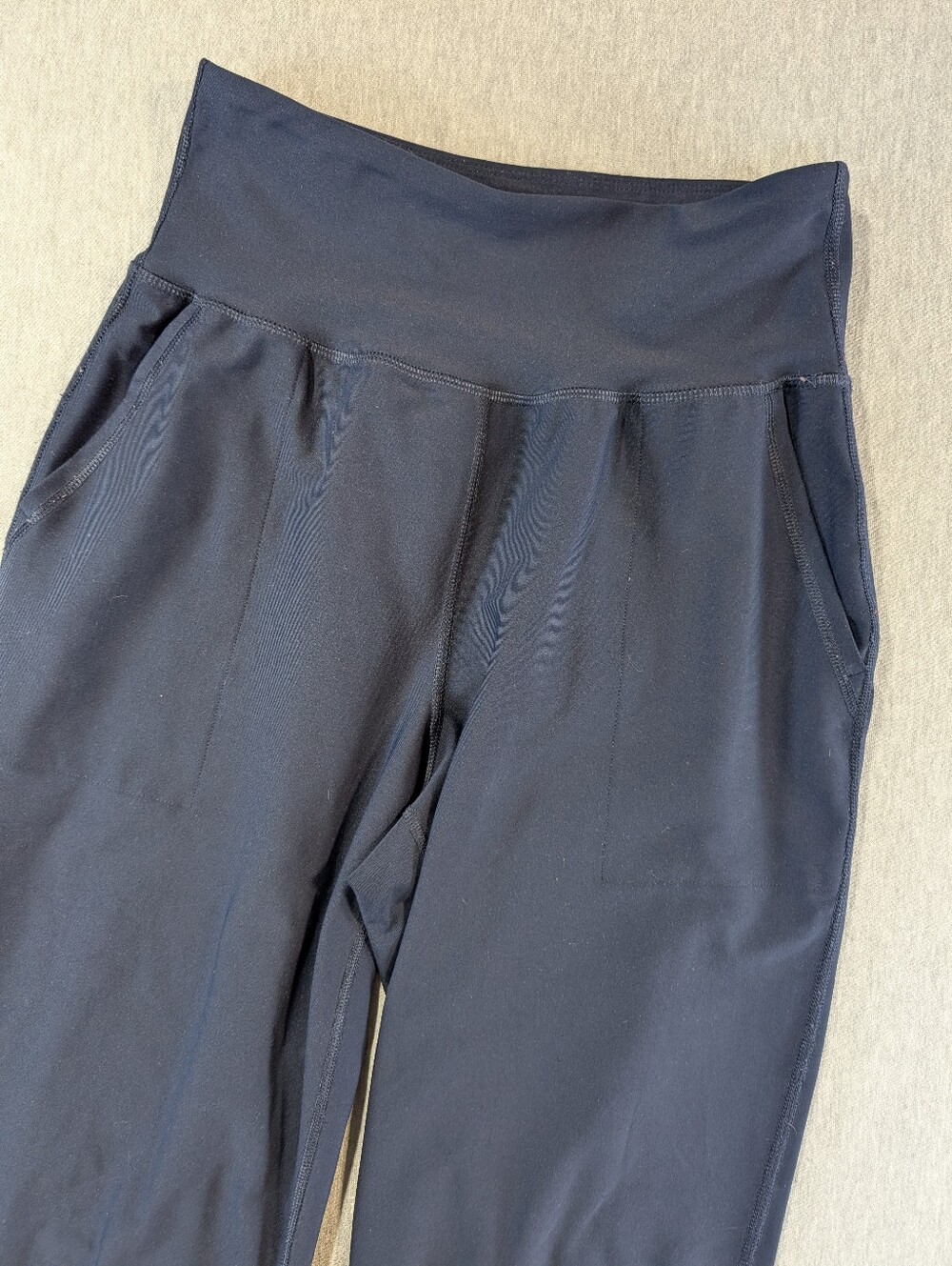Old Navy Active High Waist PowerSoft Joggers Women's Medium Navy Blue Go-Dry